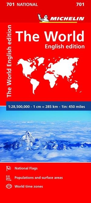 MAPA NACIONAL EL MUNDO MICHELIN) | 9782067170360 | Galatea Llibres | Llibreria online de Reus, Tarragona | Comprar llibres en català i castellà online
