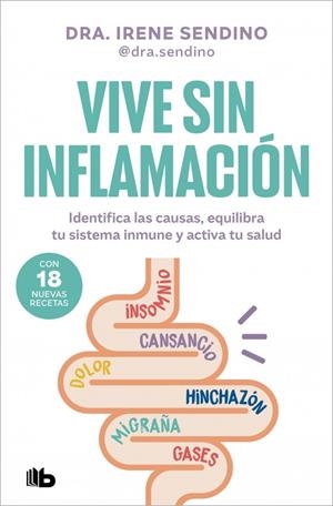 VIVE SIN INFLAMACIÓN | 9791387871116 | SENDINO, IRENE | Galatea Llibres | Librería online de Reus, Tarragona | Comprar libros en catalán y castellano online