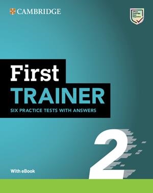 FIRST TRAINER 2  SIX PRACTICE TESTS WITH ANSWERS WITH RESOURCES DOWNLOAD WITH EB | 9781009212359 | Galatea Llibres | Llibreria online de Reus, Tarragona | Comprar llibres en català i castellà online