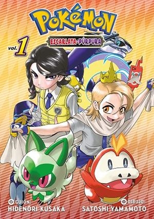 POKEMON ESCARLATA Y PURPURA 1 | 9788467983937 | KUSAKA, HIDENORI/YAMAMOTO, SATOSHI | Galatea Llibres | Llibreria online de Reus, Tarragona | Comprar llibres en català i castellà online