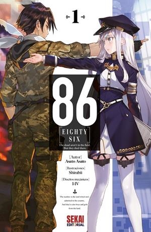 86 EIGHTY SIX 1 | 9791399179637 | ASATO ASATO | Galatea Llibres | Librería online de Reus, Tarragona | Comprar libros en catalán y castellano online