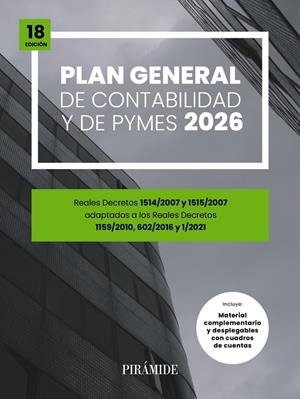 PLAN GENERAL DE CONTABILIDAD Y DE PYMES 2026 | 9788436851601 | Galatea Llibres | Llibreria online de Reus, Tarragona | Comprar llibres en català i castellà online