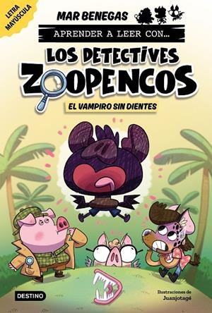 APRENDER A LEER CON... LOS DETECTIVES ZOOPENCOS 12. EL VAMPIRO SIN DIENTES | 9788408324386 | BENEGAS, MAR | Galatea Llibres | Llibreria online de Reus, Tarragona | Comprar llibres en català i castellà online