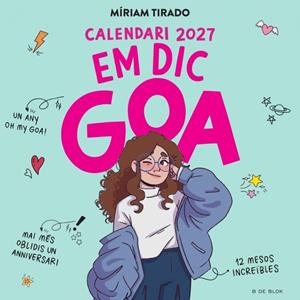 CALENDARI EM DIC GOA 2027 | 9791387994365 | TIRADO, MÍRIAM | Galatea Llibres | Llibreria online de Reus, Tarragona | Comprar llibres en català i castellà online