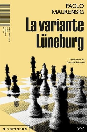 LA VARIANTE LÜNEBURG | 9788410435605 | MAURENSIG, PAOLO | Galatea Llibres | Llibreria online de Reus, Tarragona | Comprar llibres en català i castellà online