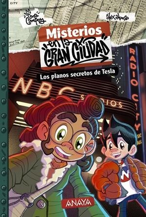 MISTERIOS EN LA GRAN CIUDAD 4. LOS PLANOS SECRETOS DE TESLA | 9788414363850 | CAMPOY, ANA | Galatea Llibres | Llibreria online de Reus, Tarragona | Comprar llibres en català i castellà online