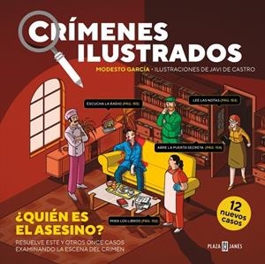 CRÍMENES ILUSTRADOS - ¿QUIÉN ES EL ASESINO? (EDICIÓN TAPA BLANDA) | 9788401042157 | GARCÍA, MODESTO | Galatea Llibres | Librería online de Reus, Tarragona | Comprar libros en catalán y castellano online