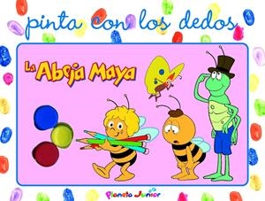 ABEJA MAYA PINTA CON LOS DEDOS | 9788408070825 | LA ABEJA MAYA | Galatea Llibres | Llibreria online de Reus, Tarragona | Comprar llibres en català i castellà online