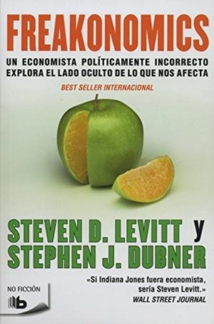 FREAKONOMICS | 9788496581814 | LEVITT, STEVEN D. Y STEPHEN J. DUBNER | Galatea Llibres | Librería online de Reus, Tarragona | Comprar libros en catalán y castellano online