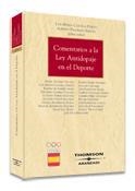 COMENTARIOS A LA LEY ANTIDOPAJE EN EL DEPORTE | 9788483551691 | CAZORLA PRIETO, LUIS Mº | Galatea Llibres | Librería online de Reus, Tarragona | Comprar libros en catalán y castellano online