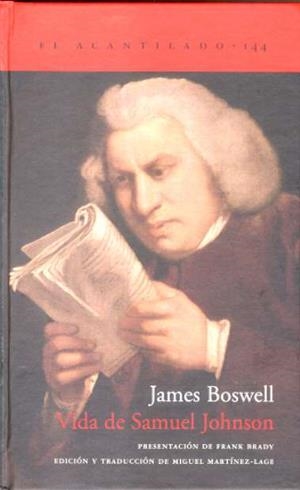 VIDA DE SAMUEL JOHNSON | 9788496489844 | BOSWELL, JAMES | Galatea Llibres | Llibreria online de Reus, Tarragona | Comprar llibres en català i castellà online