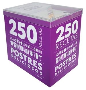250 RECETAS. POSTRES DELICIOSOS | 9788448069728 | CENDAGORTA VILLALBA, VICTORIA | Galatea Llibres | Llibreria online de Reus, Tarragona | Comprar llibres en català i castellà online
