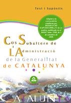 COS SUBALTERN ADMINISTRACIO GRAL. CAT. TEST I SUPOSITS PRACTICS | 9788467603118 | EDITORIAL MAD/MARTOS NAVARRO, FERNANDO/LLEDOS MONSO, ELENA/ROIG CAñADAS, ELIZABETH/GUERRERO ARROYO, | Galatea Llibres | Llibreria online de Reus, Tarragona | Comprar llibres en català i castellà online