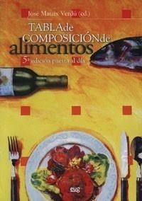 TABLA DE COMPOSICIÓN DE ALIMENTOS | 9788433849809 | MATAIX VERDÚ, FRANCISCO JOSÉ | Galatea Llibres | Librería online de Reus, Tarragona | Comprar libros en catalán y castellano online