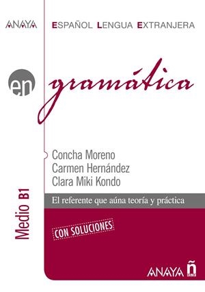 GRAMATICA MEDIO B-1 CON SOLUCIONES | 9788466764322 | MORENO, CONCHA | Galatea Llibres | Llibreria online de Reus, Tarragona | Comprar llibres en català i castellà online