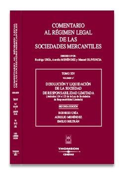 COMENTARIOS AL REGIMEN LEGAL DE LAS SOCIEDADES MERCANTILES | 9788447028801 | VV.AA | Galatea Llibres | Librería online de Reus, Tarragona | Comprar libros en catalán y castellano online