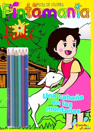 HEIDI PINTAMANIA, UNA CABAÑA EN LA MONTAÑA | 9788408077152 | HEIDI | Galatea Llibres | Librería online de Reus, Tarragona | Comprar libros en catalán y castellano online