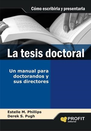 TESIS DOCTORAL, LA | 9788493559083 | PHILLIPS, ESTELLA | Galatea Llibres | Librería online de Reus, Tarragona | Comprar libros en catalán y castellano online