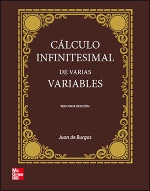 CALCULO INFINITESIMAL DE VARIAS VARIABLES | 9788448161088 | DE BURGOS, JUAN | Galatea Llibres | Llibreria online de Reus, Tarragona | Comprar llibres en català i castellà online