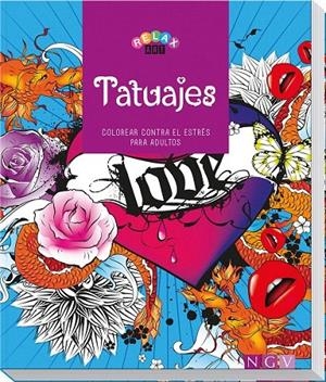 TATUAJES. COLOREAR CONTRA EL ESTRÉS PARA ADULTOS | 9783869416694 | Galatea Llibres | Llibreria online de Reus, Tarragona | Comprar llibres en català i castellà online