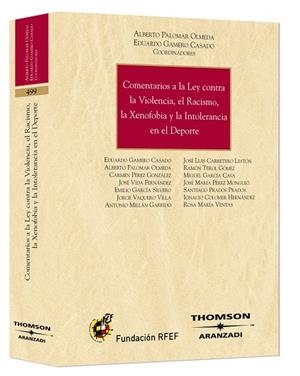 COMENTARIOS A LA LEY CONTRA LA VIOLENCIA, RACISMO, XENOFOBIA | 9788483555842 | VV.AA | Galatea Llibres | Librería online de Reus, Tarragona | Comprar libros en catalán y castellano online