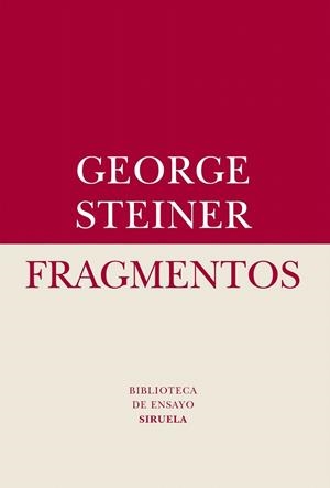 FRAGMENTOS | 9788416396689 | STEINER, GEORGE | Galatea Llibres | Llibreria online de Reus, Tarragona | Comprar llibres en català i castellà online