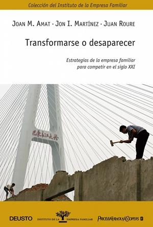 TRANSFORMARSE O DESAPARECER | 9788423426171 | AMAT, JOAN | Galatea Llibres | Librería online de Reus, Tarragona | Comprar libros en catalán y castellano online