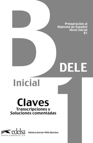 PREPARACION DELE B1 CLAVES SOLUCIONARIO | 9788477113546 | GARCíA-VIñó SáNCHEZ, MóNICA | Galatea Llibres | Llibreria online de Reus, Tarragona | Comprar llibres en català i castellà online