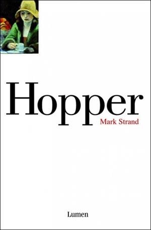 HOPPER | 9788426416476 | STRAND, MARK | Galatea Llibres | Librería online de Reus, Tarragona | Comprar libros en catalán y castellano online