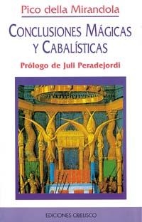 CONCLUSIONES MAGICAS Y CABALISTICAS | 9788477204893 | MIRANDOLA, PICO DELLA | Galatea Llibres | Librería online de Reus, Tarragona | Comprar libros en catalán y castellano online