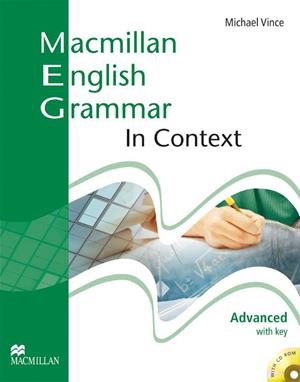 ENGLISH GRAMMAR IN CONTEXT ADVANCED WITH KEY | 9781405070546 | VINCE, MICHAEL | Galatea Llibres | Librería online de Reus, Tarragona | Comprar libros en catalán y castellano online