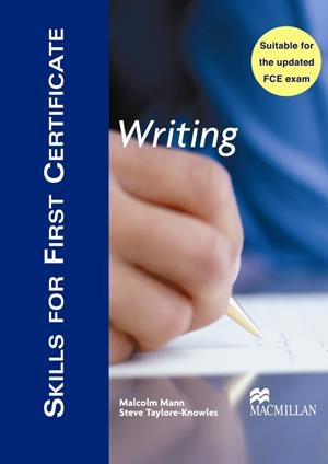 SKILLS FOR FIRST CERTIFICATE: WRITING | 9781405017473 | MANN, MALCOM | Galatea Llibres | Librería online de Reus, Tarragona | Comprar libros en catalán y castellano online