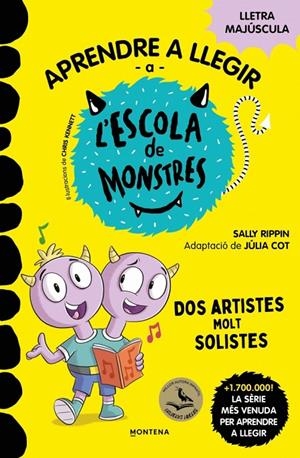 APRENDRE A LLEGIR A L'ESCOLA DE MONSTRES 24 - DOS ARTISTES MOLT SOLISTES | 9791387724191 | RIPPIN, SALLY | Galatea Llibres | Llibreria online de Reus, Tarragona | Comprar llibres en català i castellà online