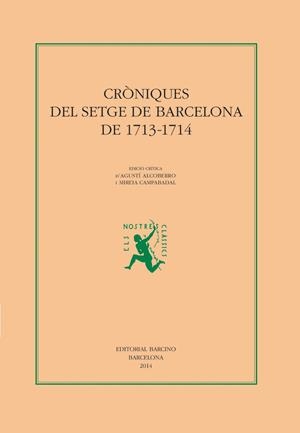 CRONIQUES DEL SETGE DE BARCELONA DE 1713-1714 | 9788472267848 | AA.VV | Galatea Llibres | Llibreria online de Reus, Tarragona | Comprar llibres en català i castellà online