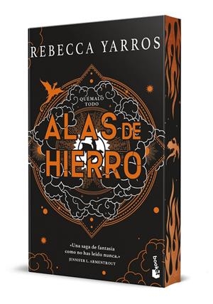ALAS DE HIERRO. EDICIÓN ESPECIAL LIMITADA CON CANTOS DECORADOS | 9788408326472 | YARROS, REBECCA | Galatea Llibres | Llibreria online de Reus, Tarragona | Comprar llibres en català i castellà online