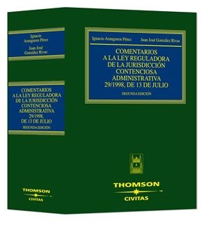 COMENTARIOS A LA LEY REG. DE LA JURISD. CONTENCIOSA ADMIN 2ª | 9788447029426 | ARANGUREN PEREZ, IGNACIO/GONZáLEZ RIVAS, JUAN JOSé | Galatea Llibres | Librería online de Reus, Tarragona | Comprar libros en catalán y castellano online