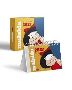 MAFALDA 2027 CALENDARIO DE ESCRITORIO AMARILLO CON CAJA | 9786316693945 | QUINO | Galatea Llibres | Librería online de Reus, Tarragona | Comprar libros en catalán y castellano online
