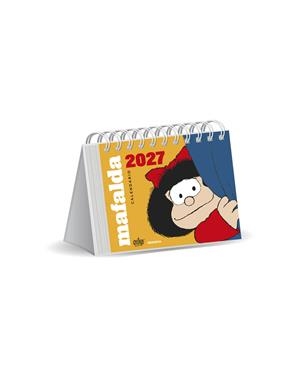 MAFALDA 2027 CALENDARIO  DE ESCRITORIO AMARILLO SIN CAJA | 9786316693914 | QUINO | Galatea Llibres | Librería online de Reus, Tarragona | Comprar libros en catalán y castellano online