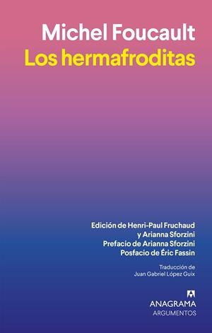 LOS HERMAFRODITAS | 9788433951069 | FOUCAULT, MICHEL | Galatea Llibres | Llibreria online de Reus, Tarragona | Comprar llibres en català i castellà online