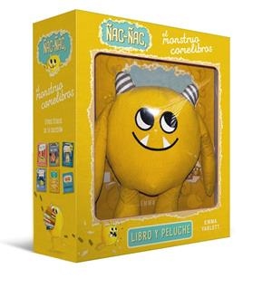 ÑAC-ÑAC, EL MONSTRUO COMELIBROS. LIBRO Y PELUCHE | 9788469646366 | YARLETT, EMMA | Galatea Llibres | Llibreria online de Reus, Tarragona | Comprar llibres en català i castellà online