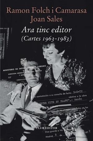 ARA TINC EDITOR | 9788473295253 | FOLCH I CAMARASA, RAMON/SALES, JOAN | Galatea Llibres | Llibreria online de Reus, Tarragona | Comprar llibres en català i castellà online