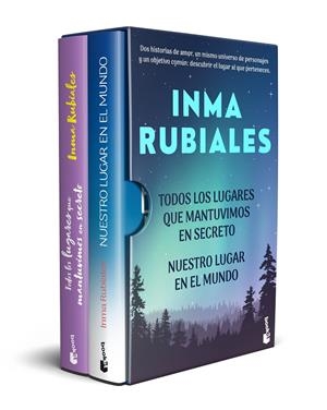 ESTUCHE TODOS LOS LUGARES + NUESTRO LUGAR EN EL MUNDO | 9788408327516 | RUBIALES, INMA | Galatea Llibres | Llibreria online de Reus, Tarragona | Comprar llibres en català i castellà online