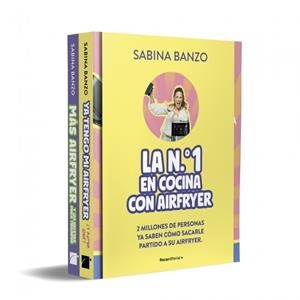PACK AIRFRYER: YA TENGO MI AIRFRYER, ¿Y AHORA QUÉ? / MÁS AIRFRYER Y 120 RECETAS | 9791387905200 | BANZO, SABINA | Galatea Llibres | Librería online de Reus, Tarragona | Comprar libros en catalán y castellano online
